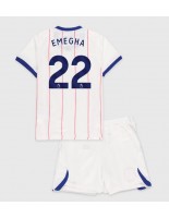 Chelsea Emmanuel Emegha #22 Alternativní dres pro děti 2026-27 Krátký Rukáv (+ trenýrky)